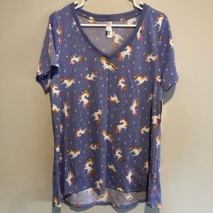 Lularoe Unicorn Christy Tee